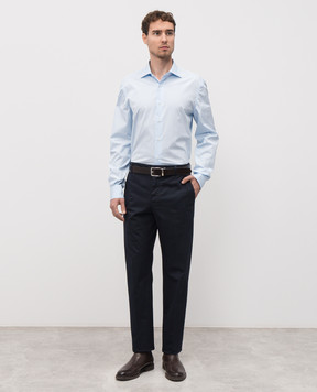 ISAIA Blue shirt IM10TCKM002