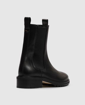 Aeyde Black leather Jack Chelsea boots ABLUCD45CH222800001