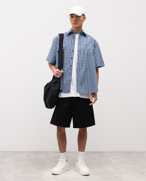Vetements White straight-cut T-shirt with logo embroidery ME76TR141WWm