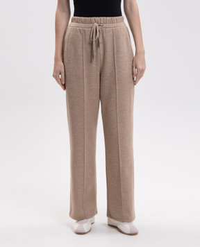 Max Mara Weekend TENDA beige wool pants WKDTENDA
