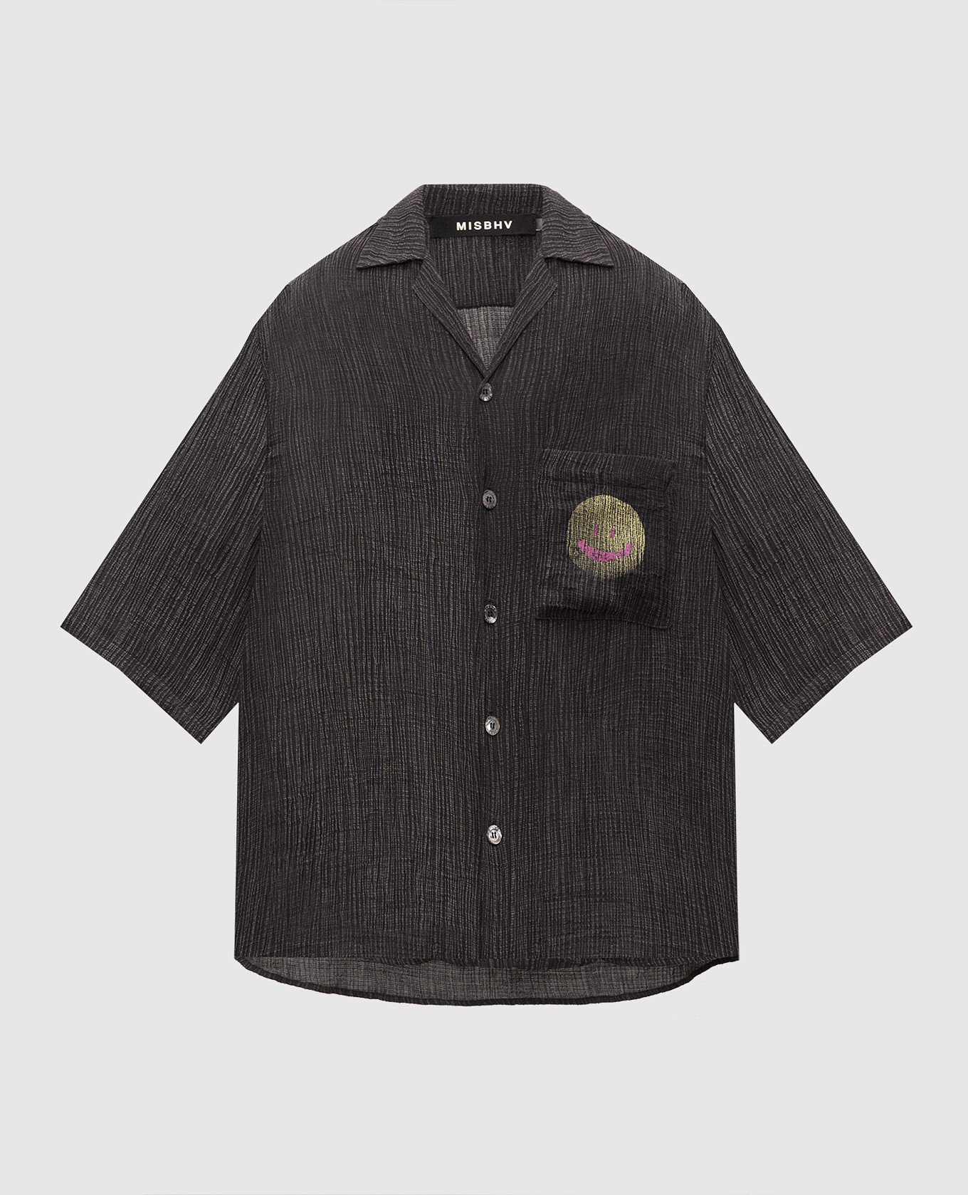Smile shirt with a reaper effect Misbhv