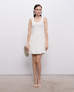 Simkhai White dress with lace 2261251PK