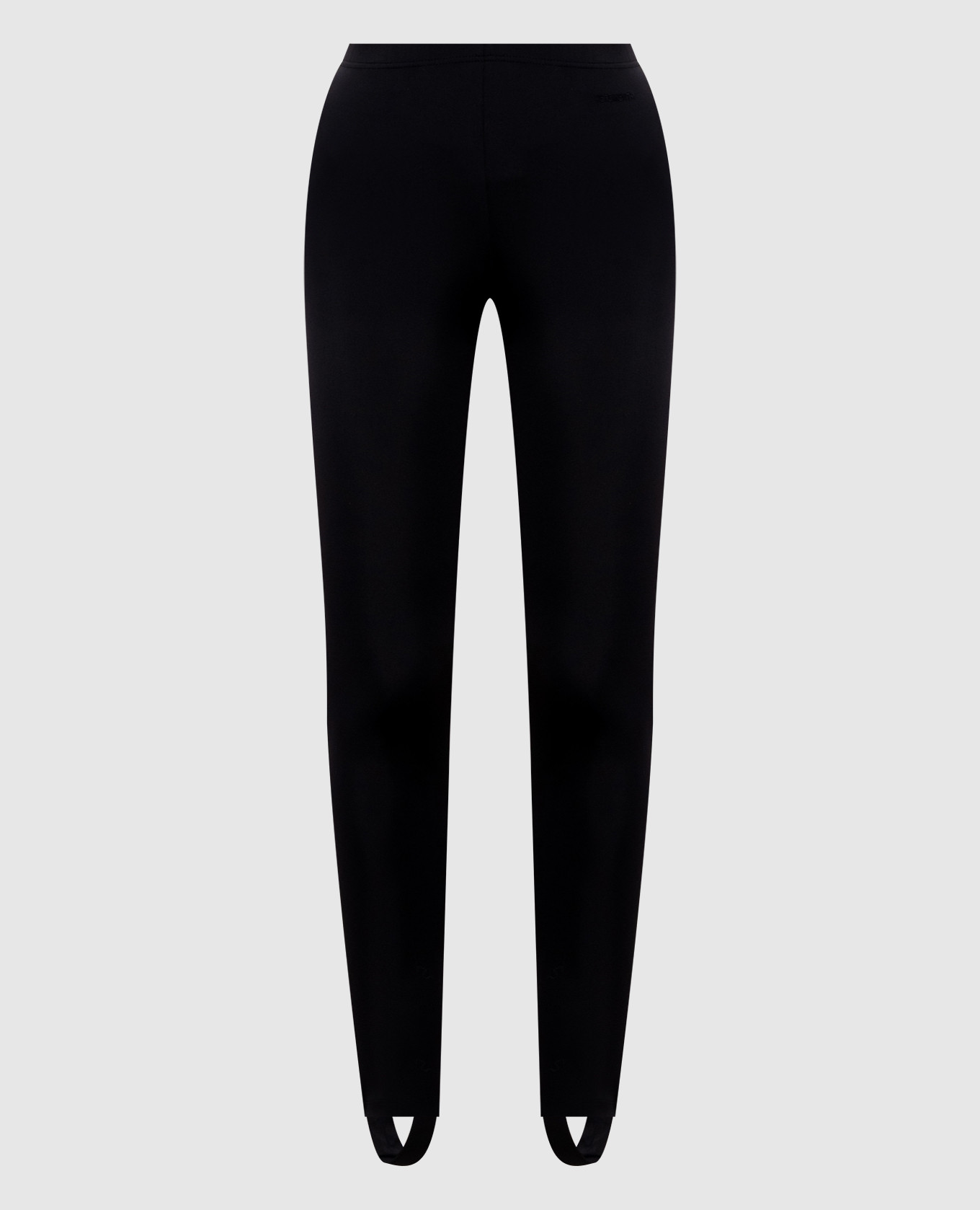 Black leggings with straps Vetements