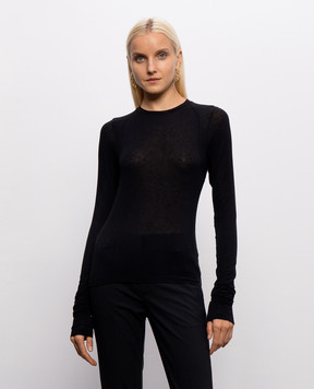 Dondup Black long sleeve with wool DS087JS0326DXXX