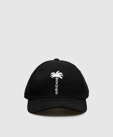 Casquette noire avec logo brodé