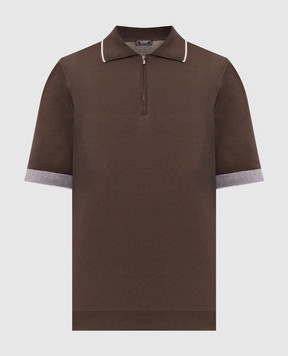 Peserico Brown polo R59478F149173N