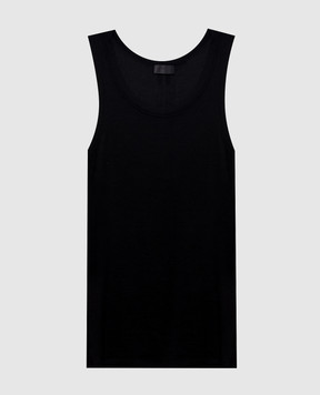Thierry Mugler Black ribbed top 26P3TO08515014