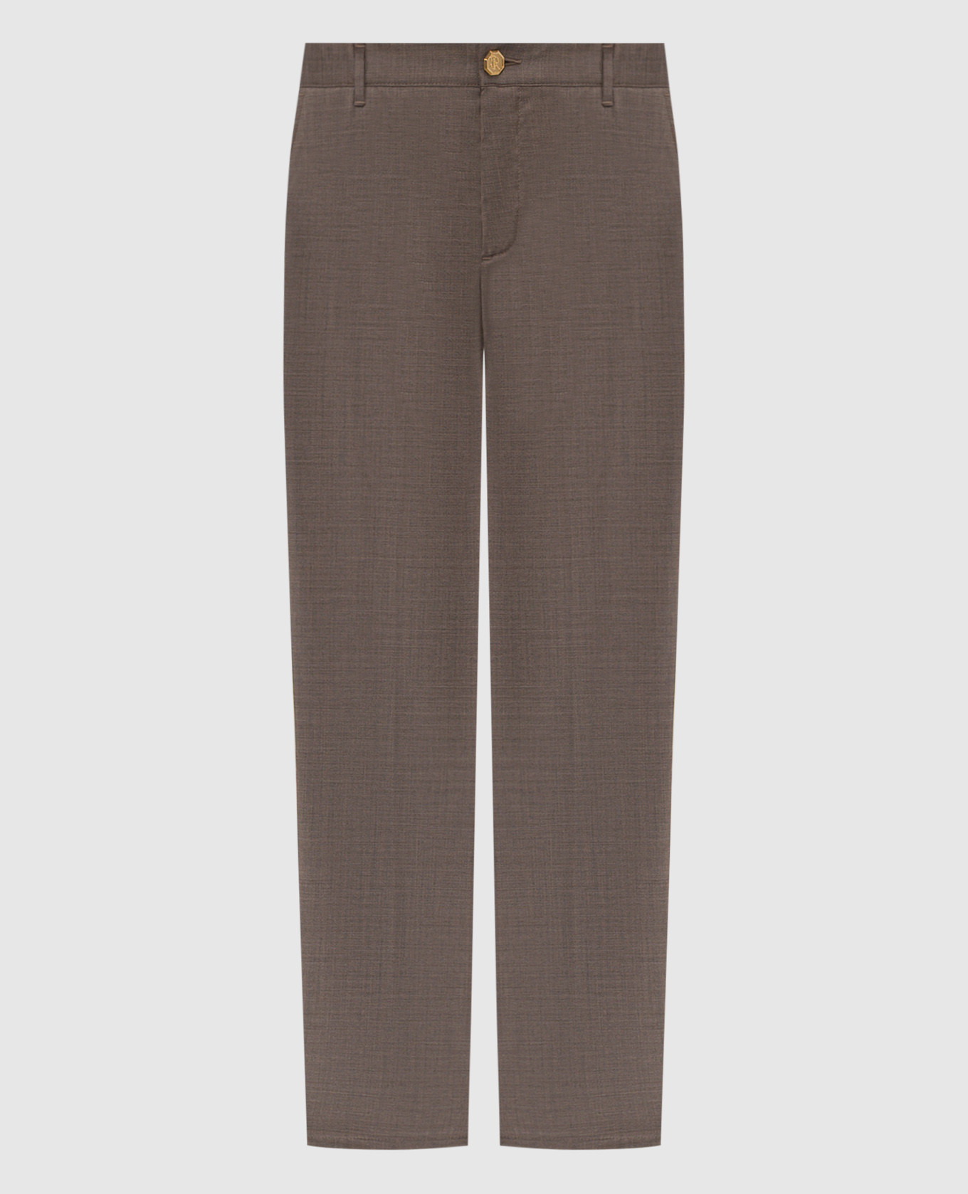 Brown wool pants