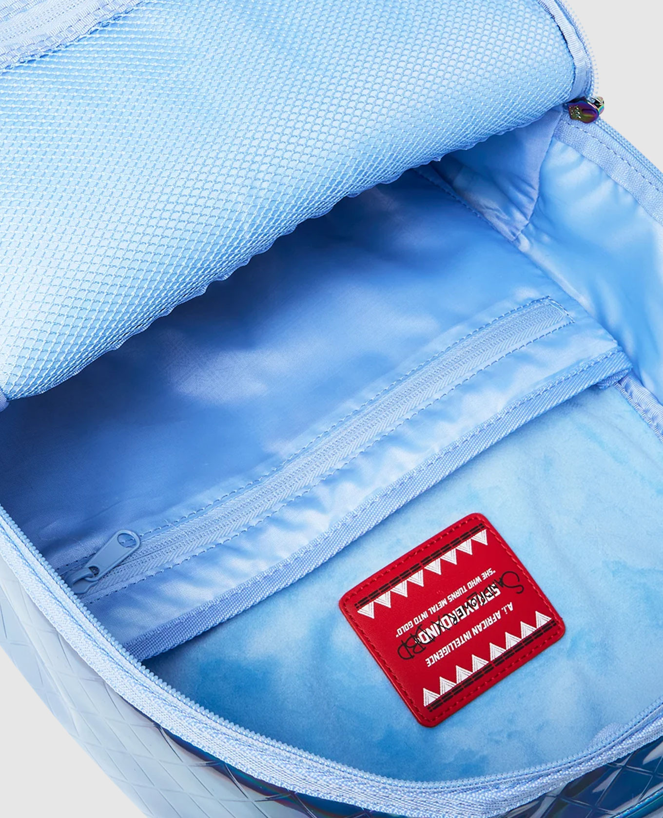 Children's blue backpack AI AFRICAN INTELLIGENCE THE OCEAN WITHIN Sprayground 4