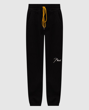 Rhude Black insulated joggers RHPF26SP02012