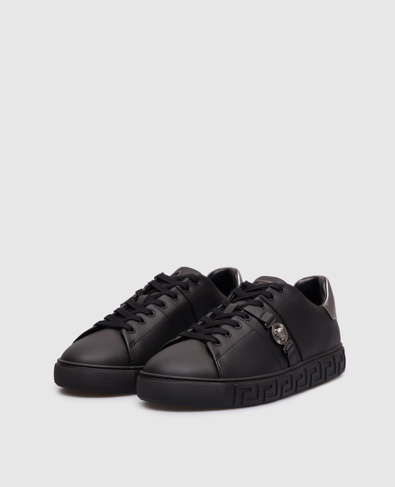

Black Greca sneakers Versace