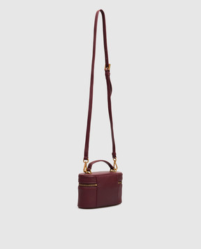 Twinset Burgundy leather cross-body bag 262TD8170