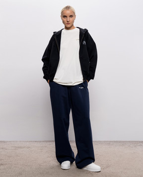Vetements Blue sweatpants MH27SP183N