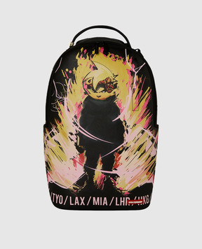 Sprayground Children's black backpack DRAGON BEAR SHOCKWAVE 910B8617NSZ
