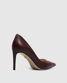 Babe Pay Pls Burgundy leather shoes 201801KO