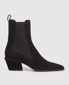 Paris Texas Black suede boots Bettina PX1706XV003