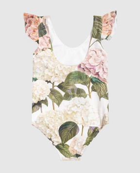 Dolce&Gabbana Children's printed swimsuit L5J869ON0CB26