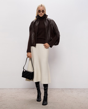 Simkhai Brown cashmere turtleneck 5252183K