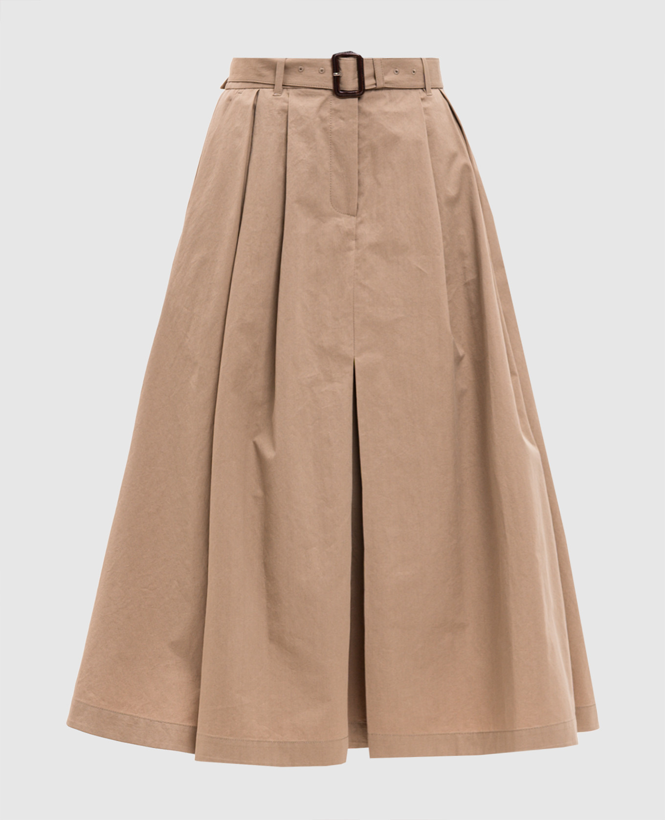 

Beige skirt with belt Juun.j
