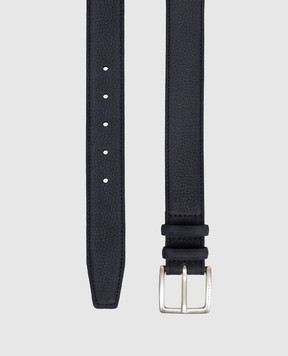 Orciani Blue nubuck belt with logo U08279ANAB