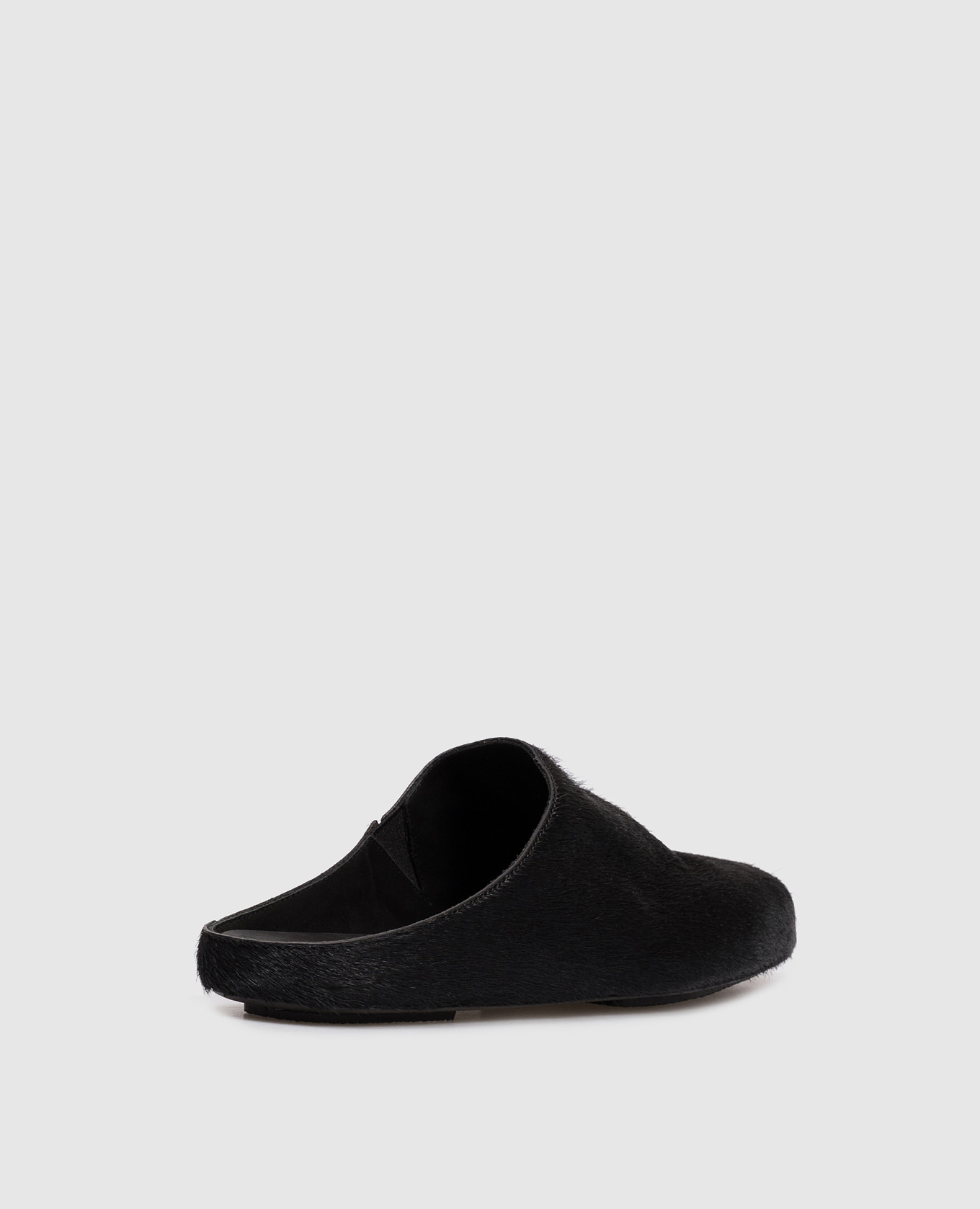 

Black leather mules UMA WANG