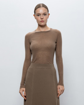 JOSEPH Beige Geras cashmere jumper JF009900