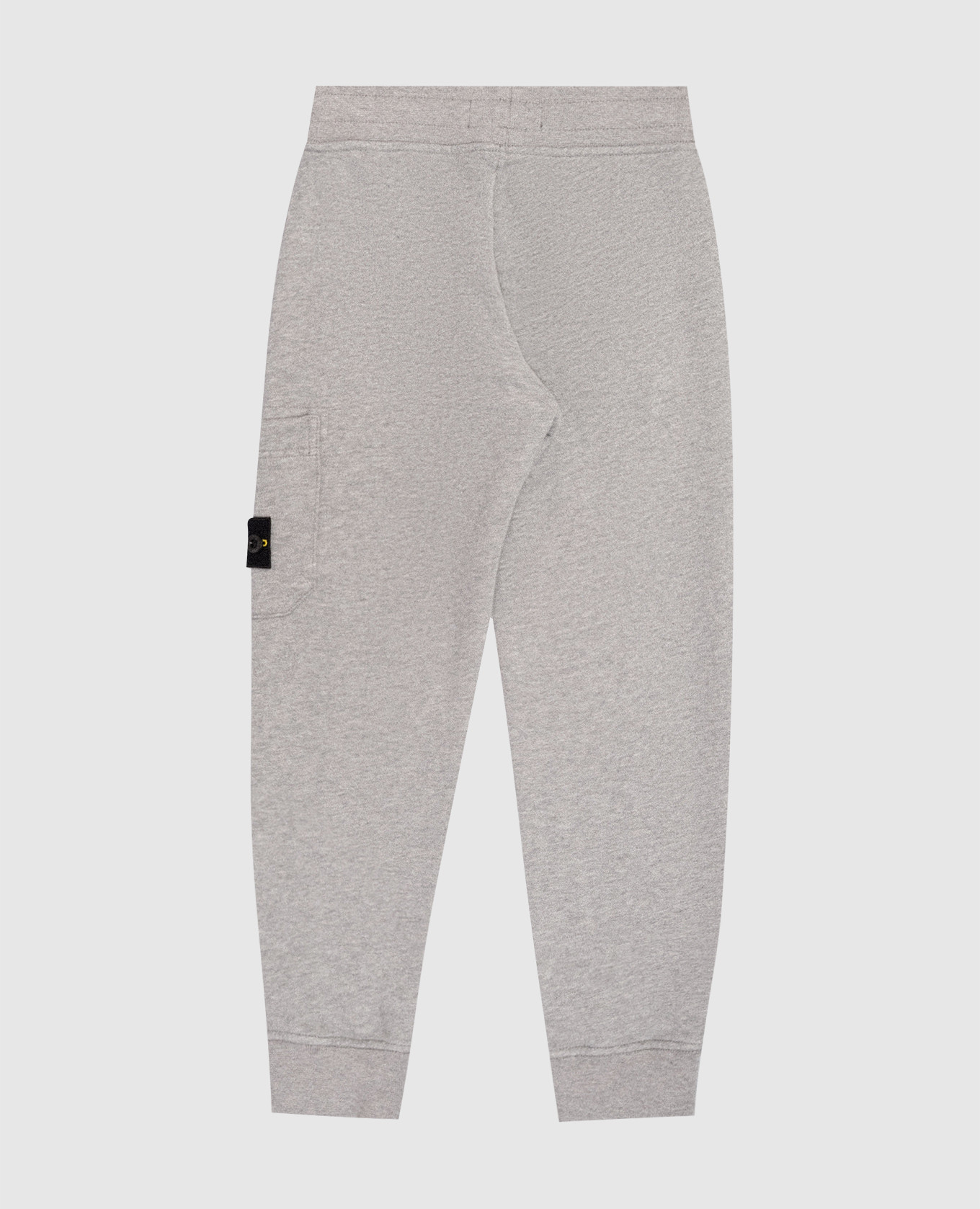 

Children's gray insulated pants with logo Stone Island, Beige