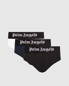 Palm Angels Set of briefs with logo PLA1UMBSP01TR