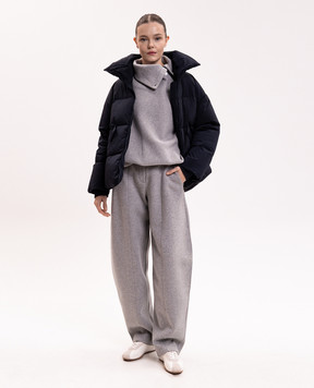 Max Mara Sportmax AEROSI grey melange sweatshirt SPXAEROSI