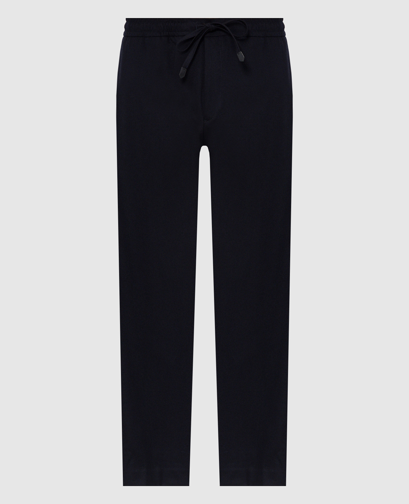 Blue wool pants