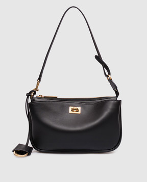 Balenciaga Black Leather Rodeo Sling Bag 8141112ABKX