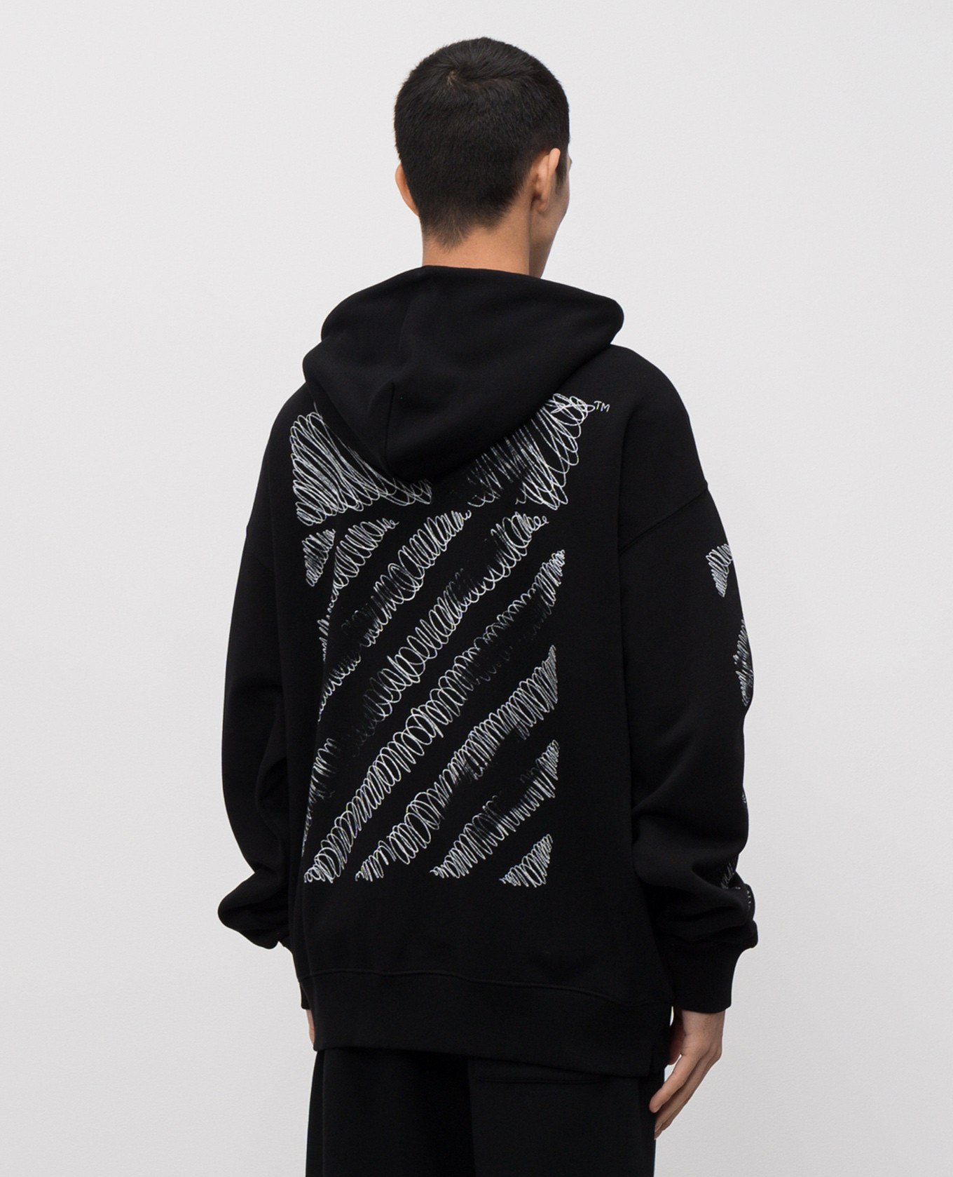 

Black Scribble sports jacket Off-White