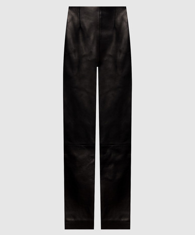 Ryden Schwarze Lederhose
