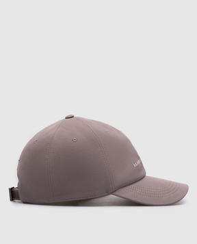 Brunello Cucinelli Brown cap with logo M252D9850