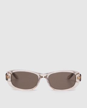 Balenciaga Transparent sunglasses with logo 870885T0039