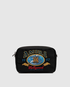 AMIRI Black bag with embroidery AM426BA012