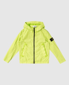 Stone Island Children's green jacket with logo L1S164100003S0A2314