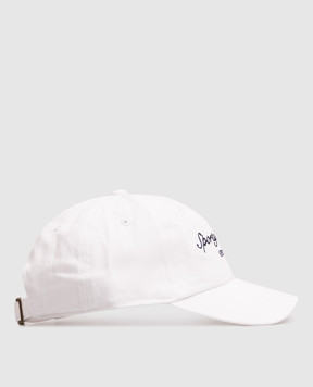 Sporty & Rich Syracuse NY Kids White Cap with Embroidered Logo AC10175328WH01