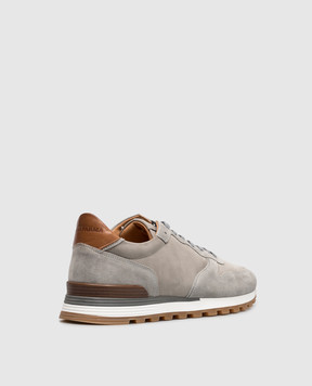 Pini Parma Gray nubuck sneakers LIGRRUNNER