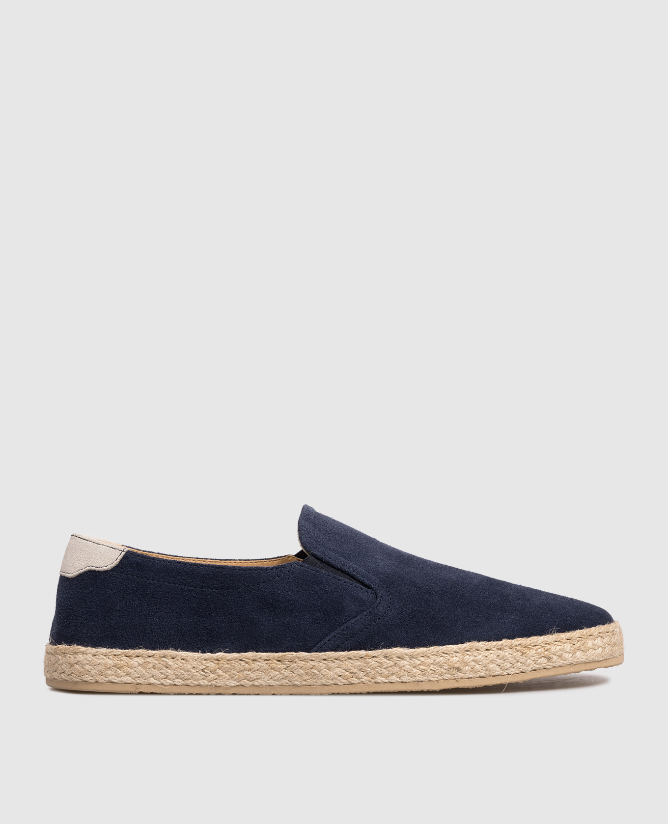 Blue suede espadrilles