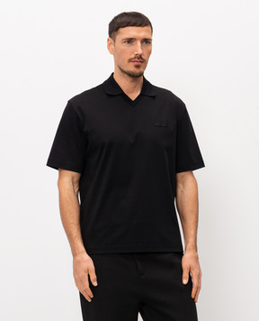 Mackage Black polo shirt MARCO MARCO