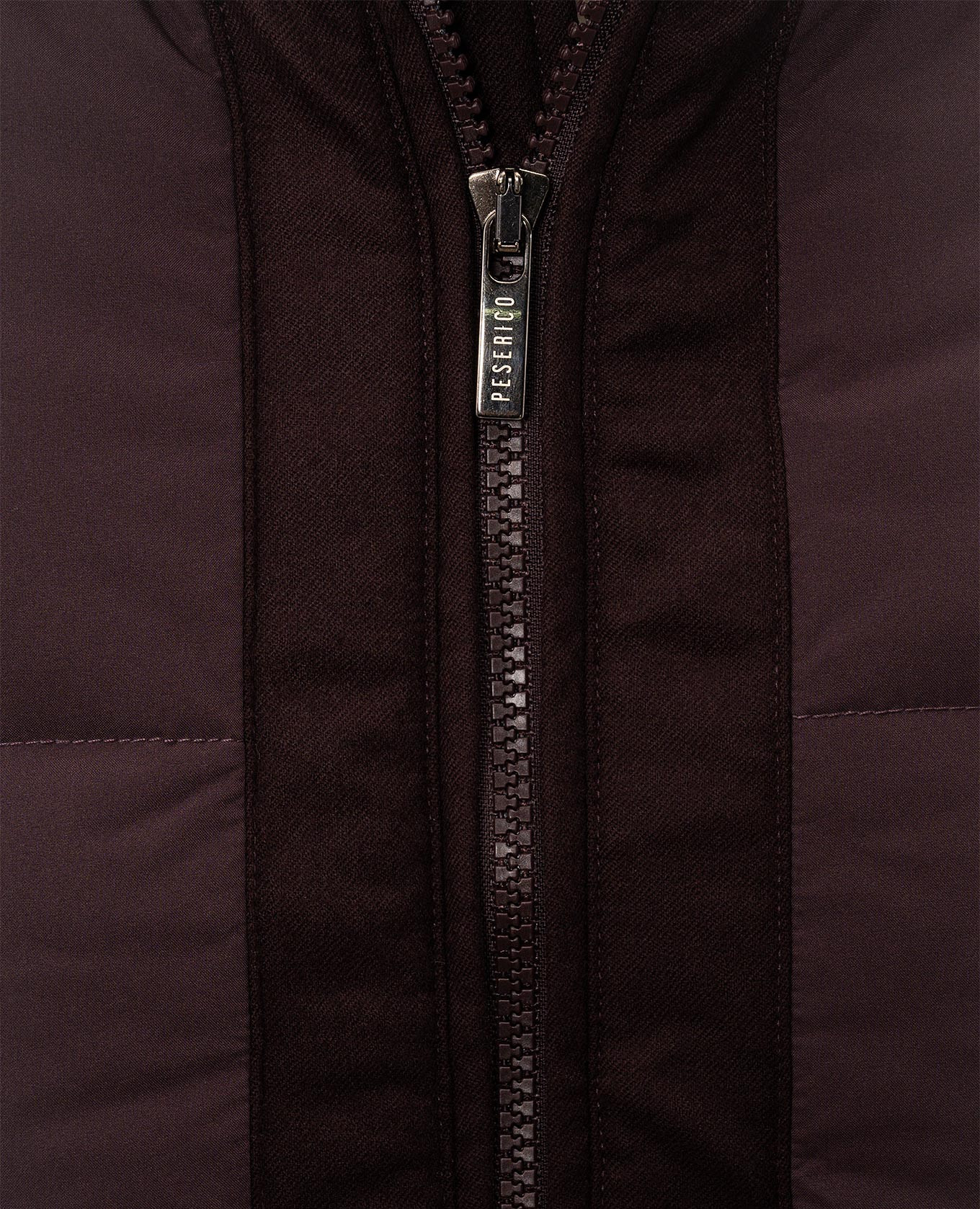 Burgundy down vest Peserico 5