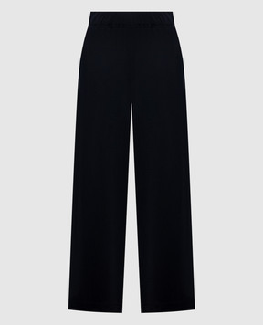 Intoca Blue silk pants 232SIMSTRP