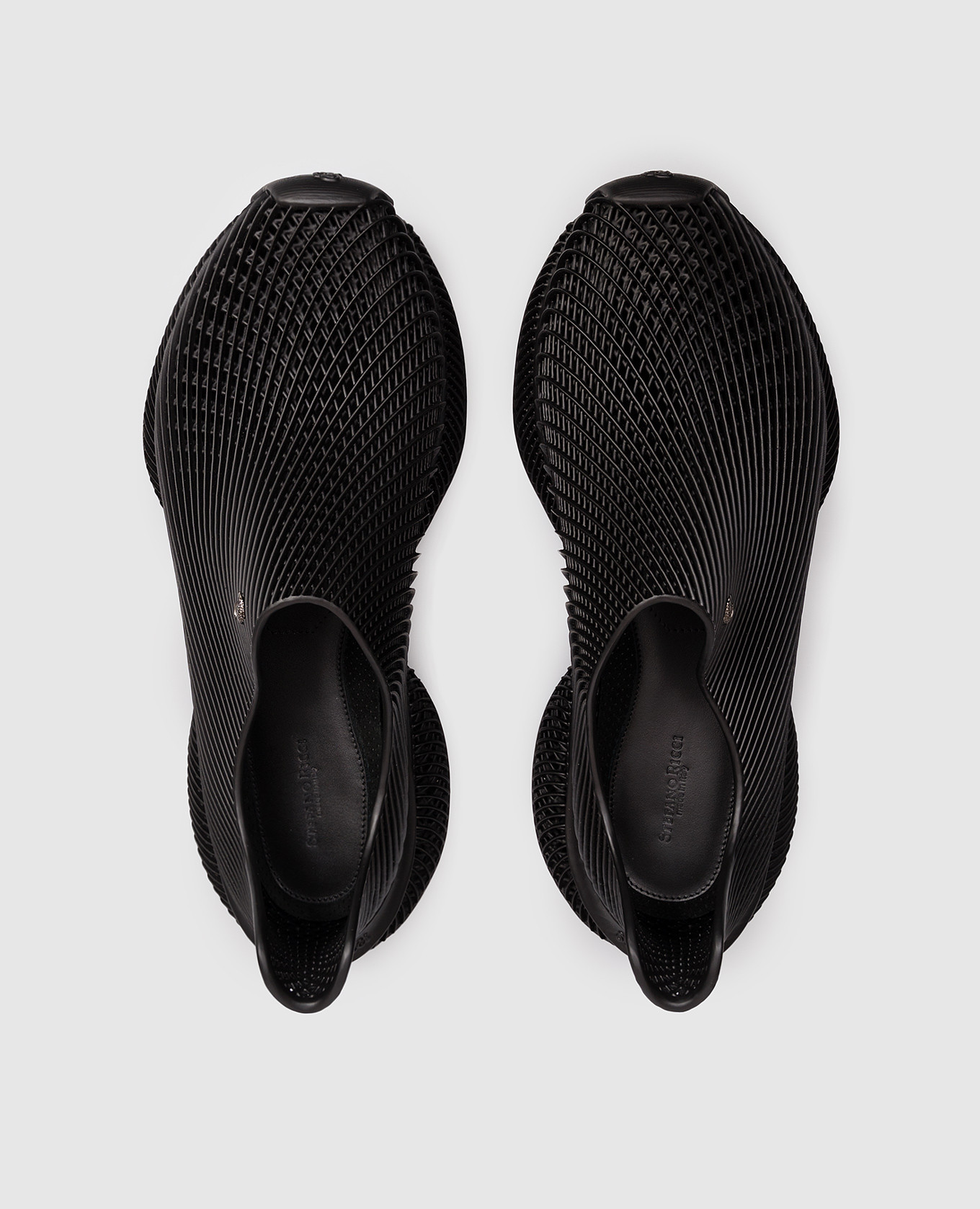 

Black sneakers with emblem Stefano Ricci