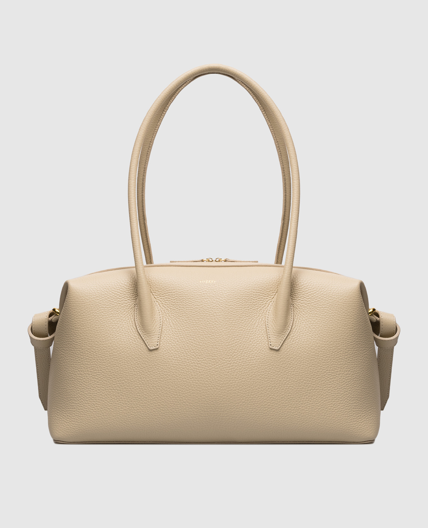 

Beige leather bag BRIOCHE YUZEFI