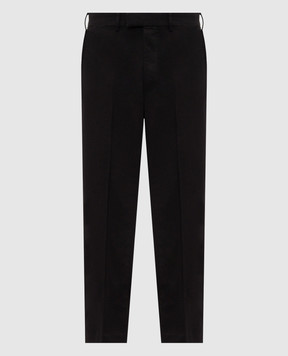 Tom Ford Black pants with logo SHL042FMC276