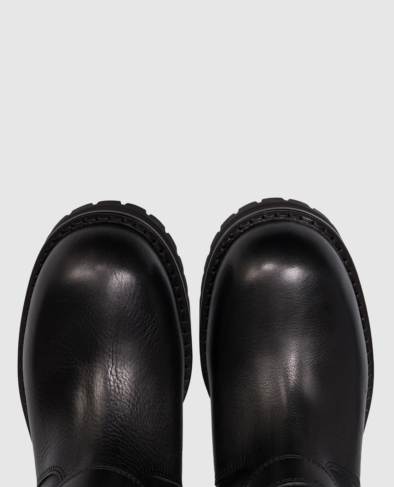 

Black leather boots with Arrow emblem Off-White