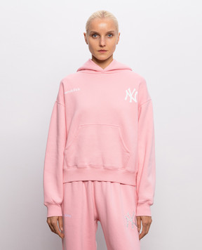 Sporty & Rich Yankees pink insulated hoodie ST0952018695PI152