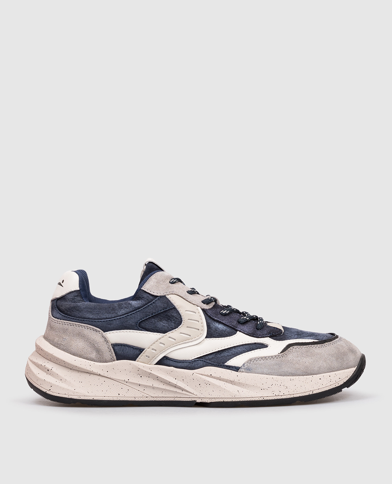 

Blue suede sneakers CLUB22 Voile Blanche