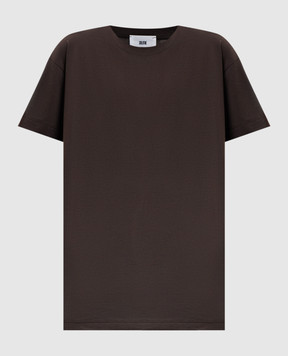Solotre Brown T-shirt M1AB0192
